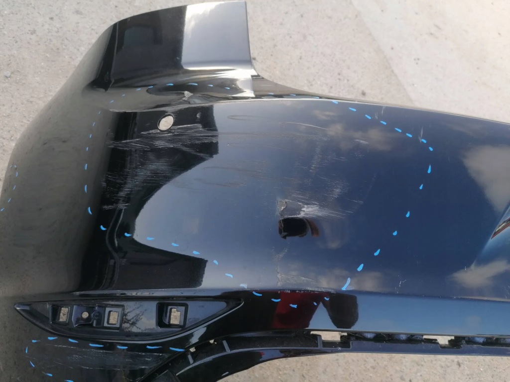 фото №7, Бампер задня задній vw golf vii r-line 5g6807421e