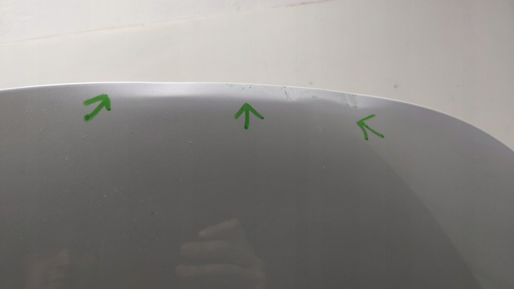 Капот кришка двигуна tesla model 3 3 оригінальна Зі Шроту