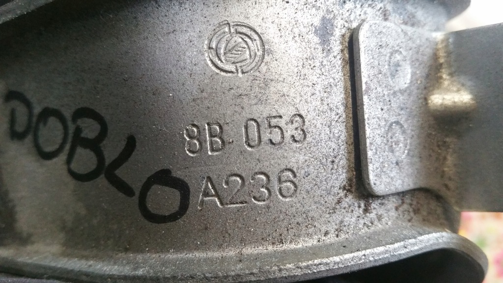фото №5, Кронштейн двигателя 090a236 fiat doblo ii