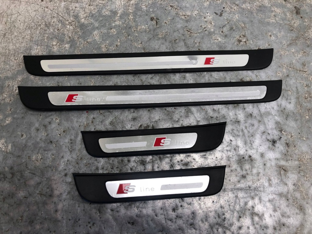 фото №1, Накладки пороговые s-line комплект audi a5 sportback