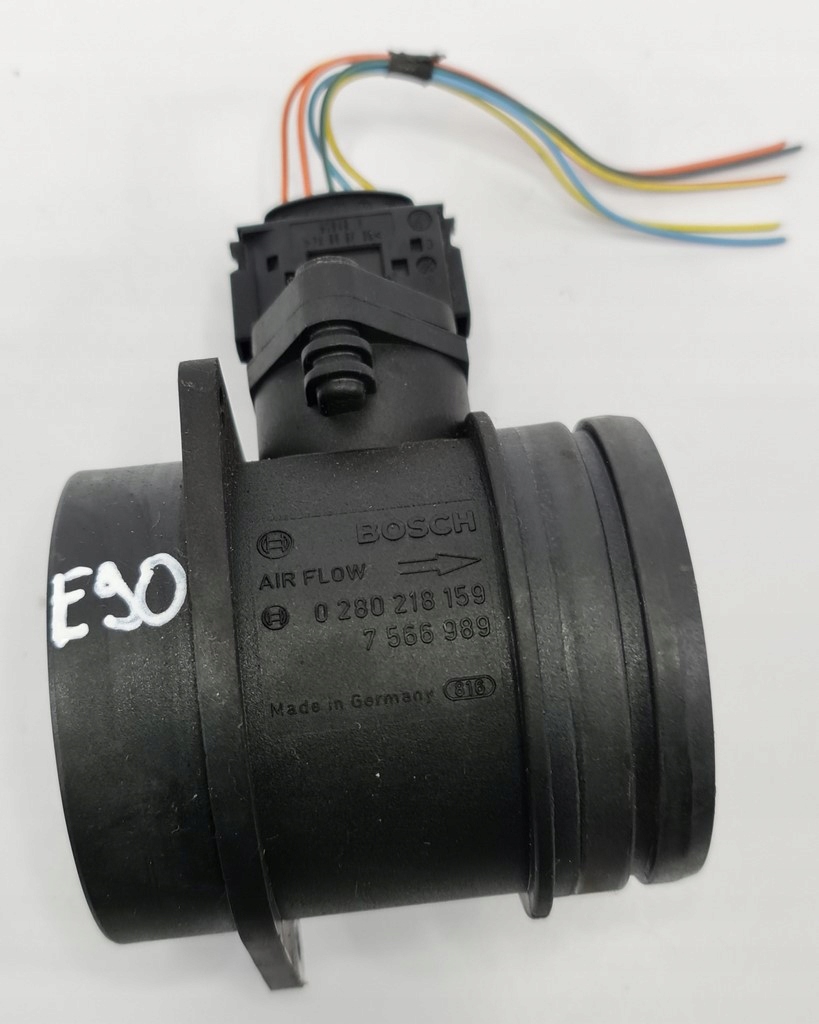 фото №1, Витратомір датчик масової витрати повітря bmw e90 2.0 b 7566989