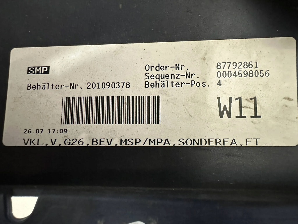 фото №8, Bmw 4 g26 m набір бампер перед передній