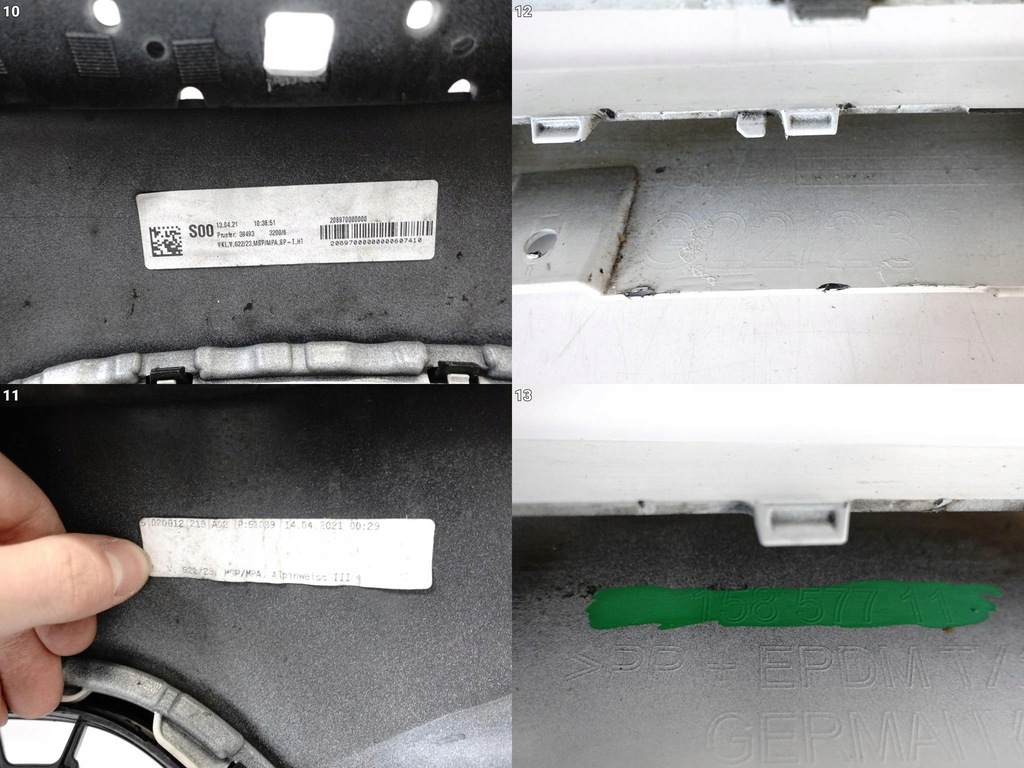 фото №11, Bmw 4 g22 g23 m-pakiet 20- бампер решітка радіатора решітка радіатора решітка перед