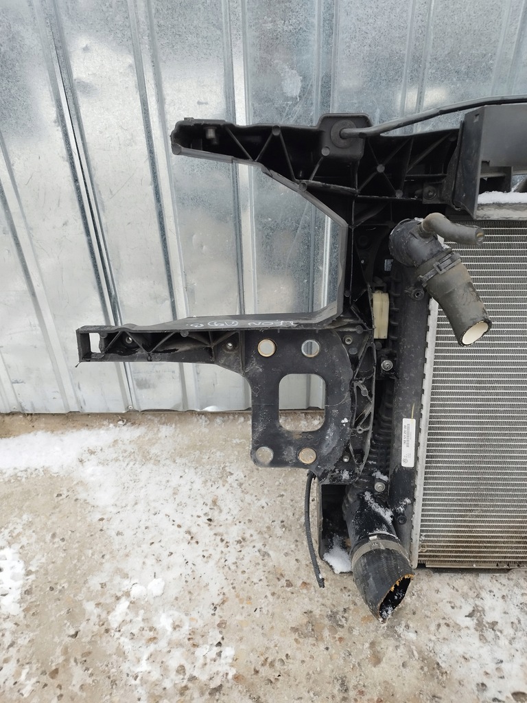 фото №12, Pas передний радиатор seat leon ii 2009-2012 lift 1.6tdi cayc механическая коробка передач