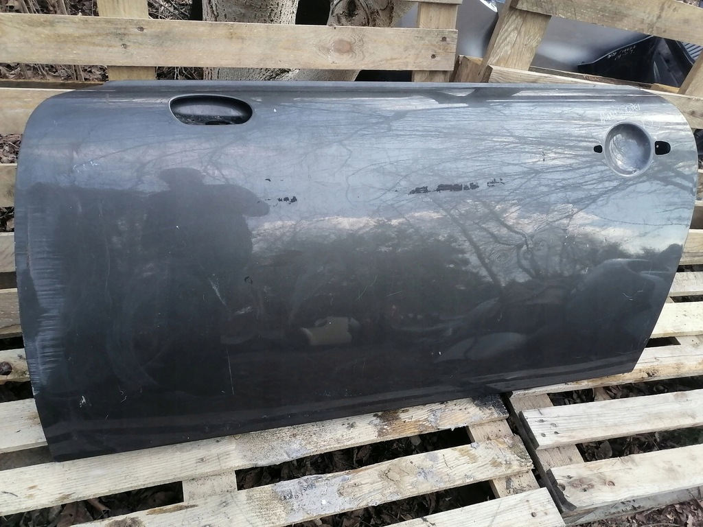 фото №4, Дверь левый перед mini cooper r50 r53 dark silver