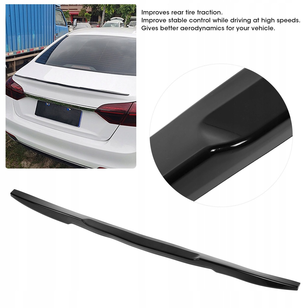 фото №8, Спойлер спойлер кришки багажника 47,2 x 2,8 cala