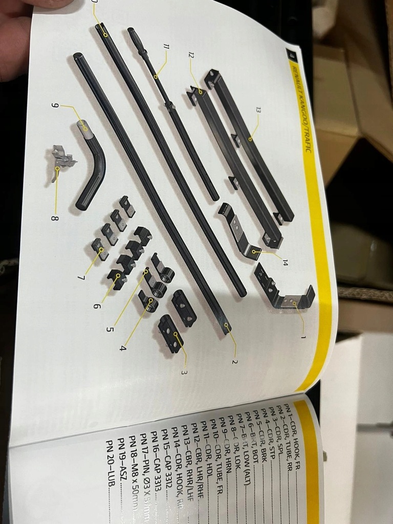 фото №9, Renault trafic багажник даховий na драбина ergorack iii