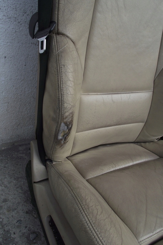 фото №11, Bmw e46 cabrio шкіра сидіння заднє сидіння обшивки m-pakiet справні