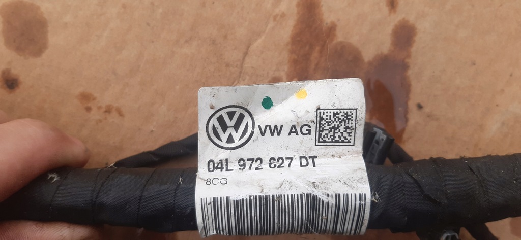фото №4, Электропроводка двигателя 04l972627dt vw touran 5ta
