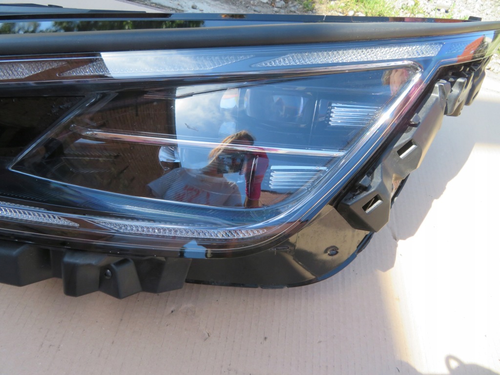 фото №5, Kia ev6 ev-6 лампа левая перед full led 92101-cv1