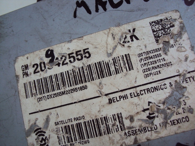 фото №4, Модуль радіо chevrolet malibu iii 2007-2012