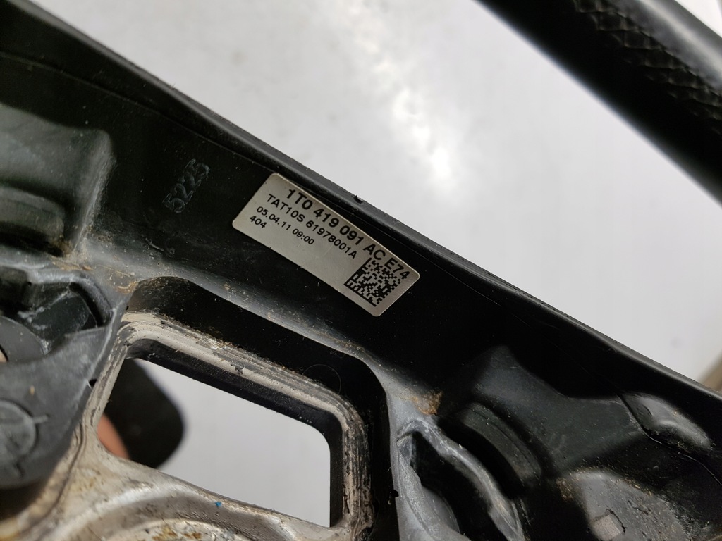 фото №8, Vw tiguan i 5n 06-15r воздуховод кожаный