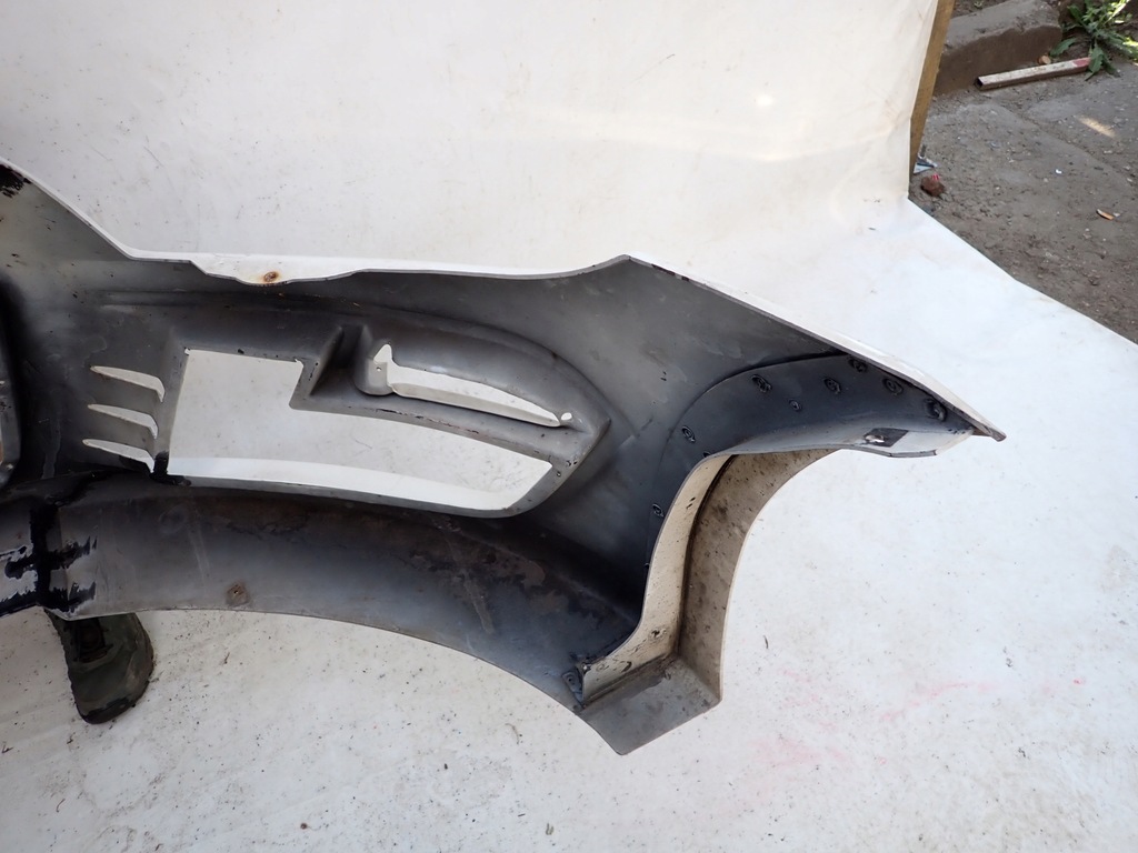 фото №11, Vw scirocco 3 2008-2014 бампер перед передний тюнинг rieger 00014103