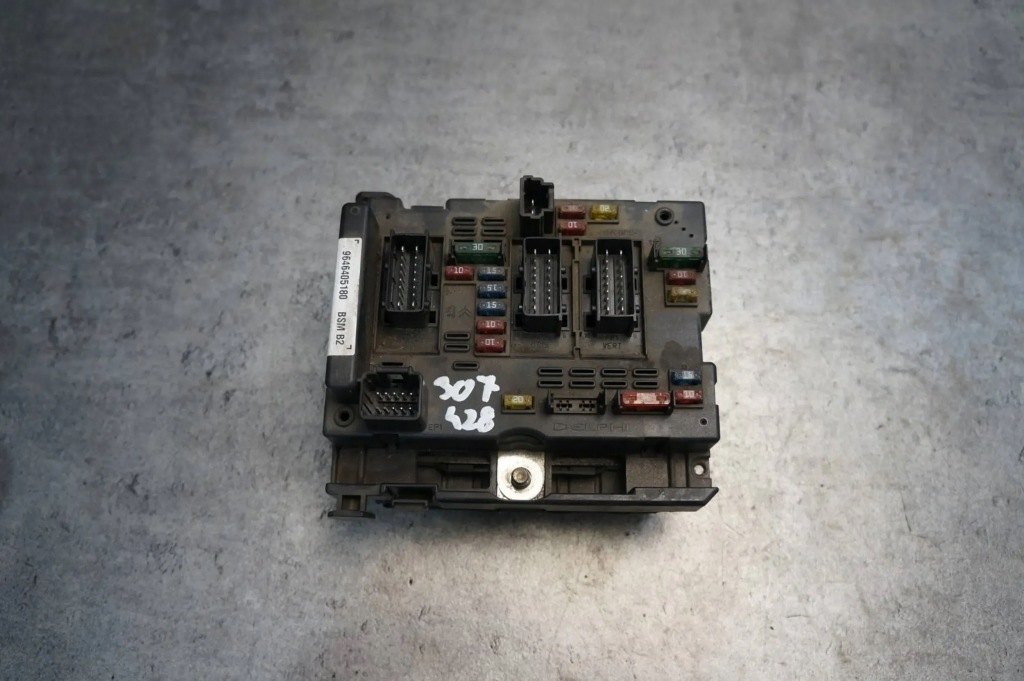 фото №1, Коробка модуль блок управления bsm peugeot 307 kfw хэтчбек - 9646405180