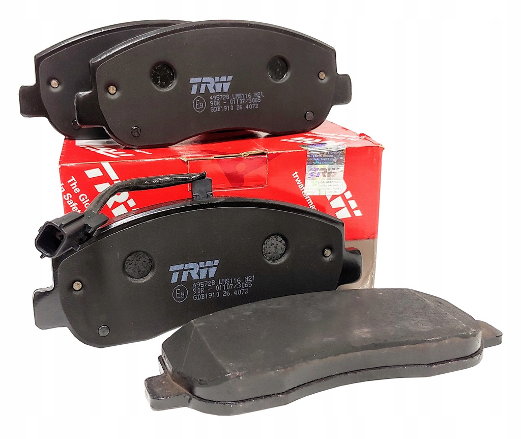 фото №1, Trw тормозные колодки перед opel movano b 2.3 cdti