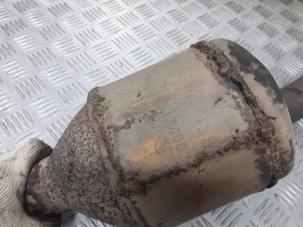 фото №3, Катализатор пустой пустой корпус renault laguna ii 1.8