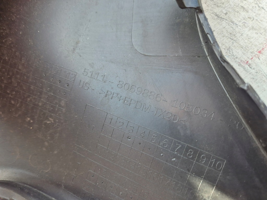 фото №11, Bmw x7 g07 m набір бампер передній перед