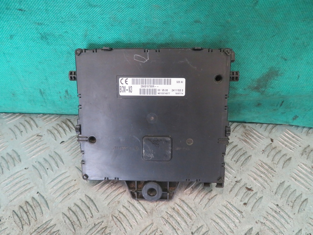 фото №3, Блок управления модуль bcm renault master 14r 284b19799r