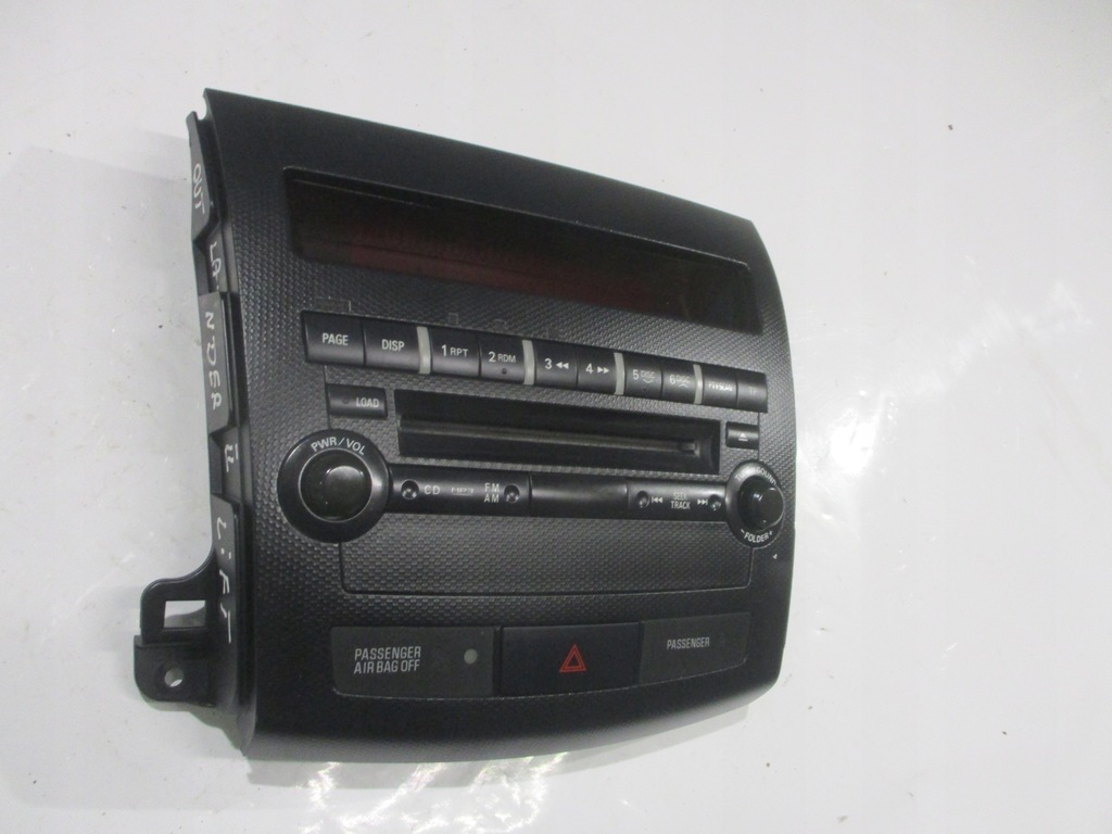 фото №3, Радио радиопроигрыватель cd mitsubishi outlander ii lift 8002a139xa