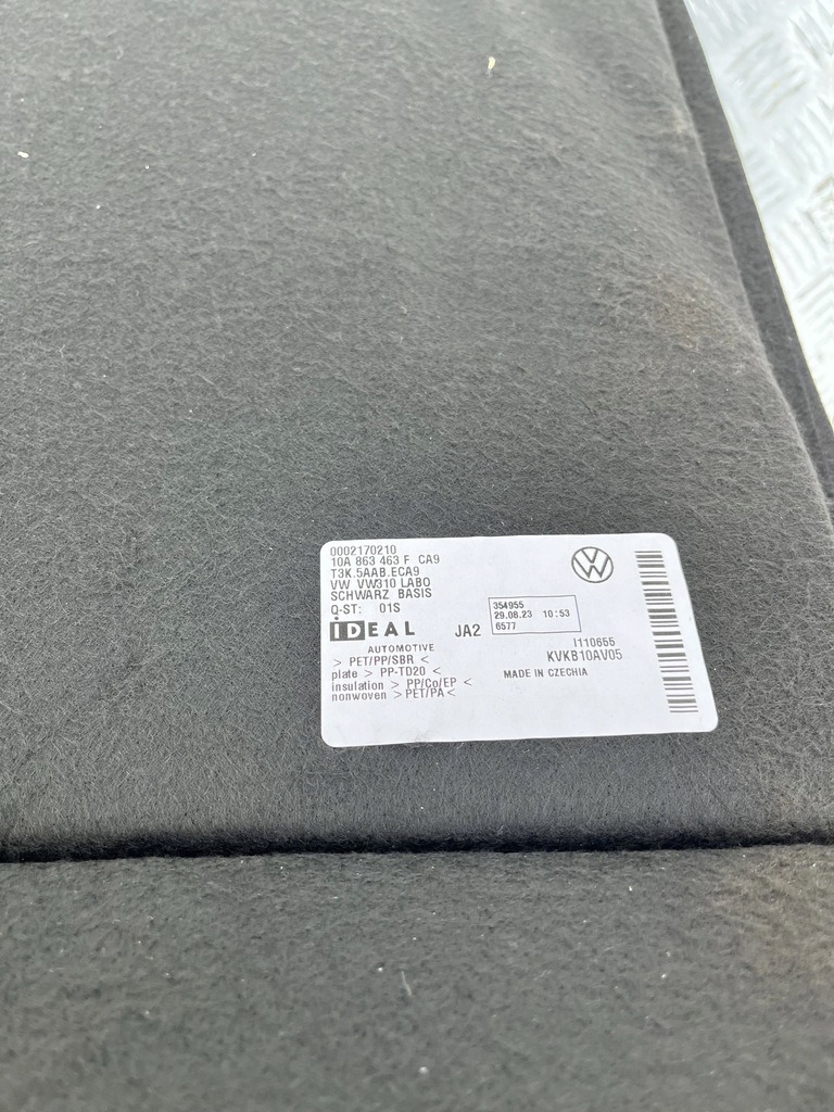 фото №1, Обшивка пол багажника vw id.3 id3 10a863463f