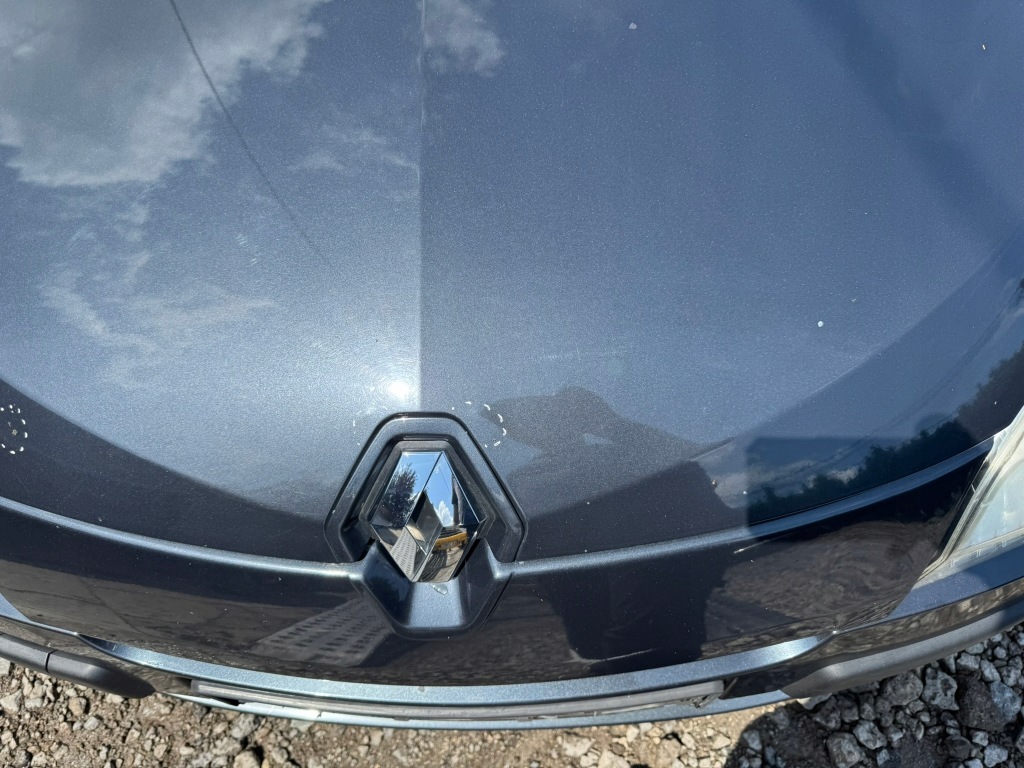 Капот передняя крышка двигателя renault megane 3 3 08- lak: teb66 130um с Разборки