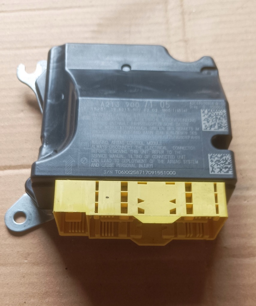 фото №1, Mercedes w213 e-klasa датчик подушка безопасности модуль подушек