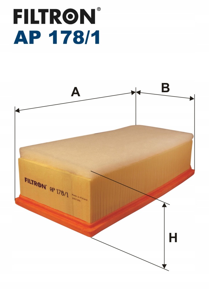 Фільтр повітря filtron в Україні