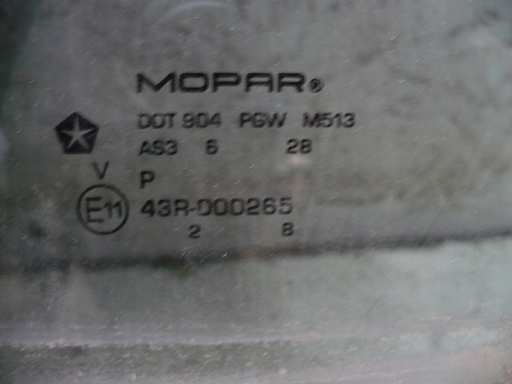 фото №3, Стекло правый задняя dodge ram iv