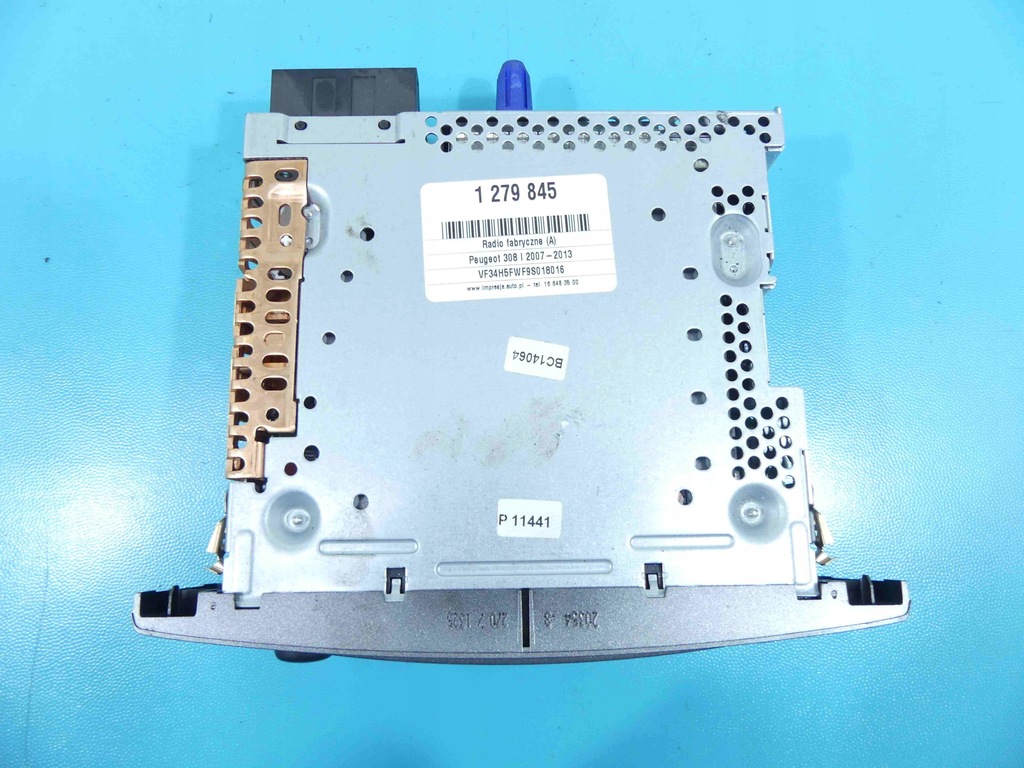 фото №3, Радио заводской peugeot 308 i радиопроигрыватель