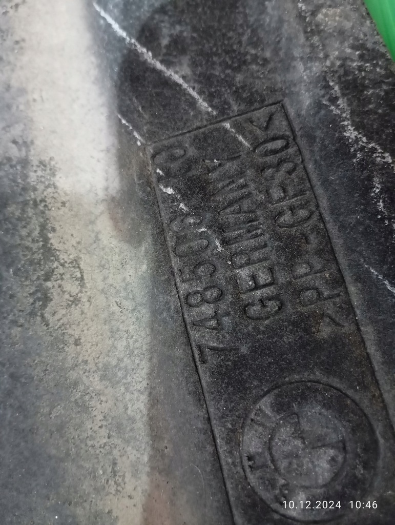 фото №8, Плита защита подвеска правая bmw 5 g30 g31 748506