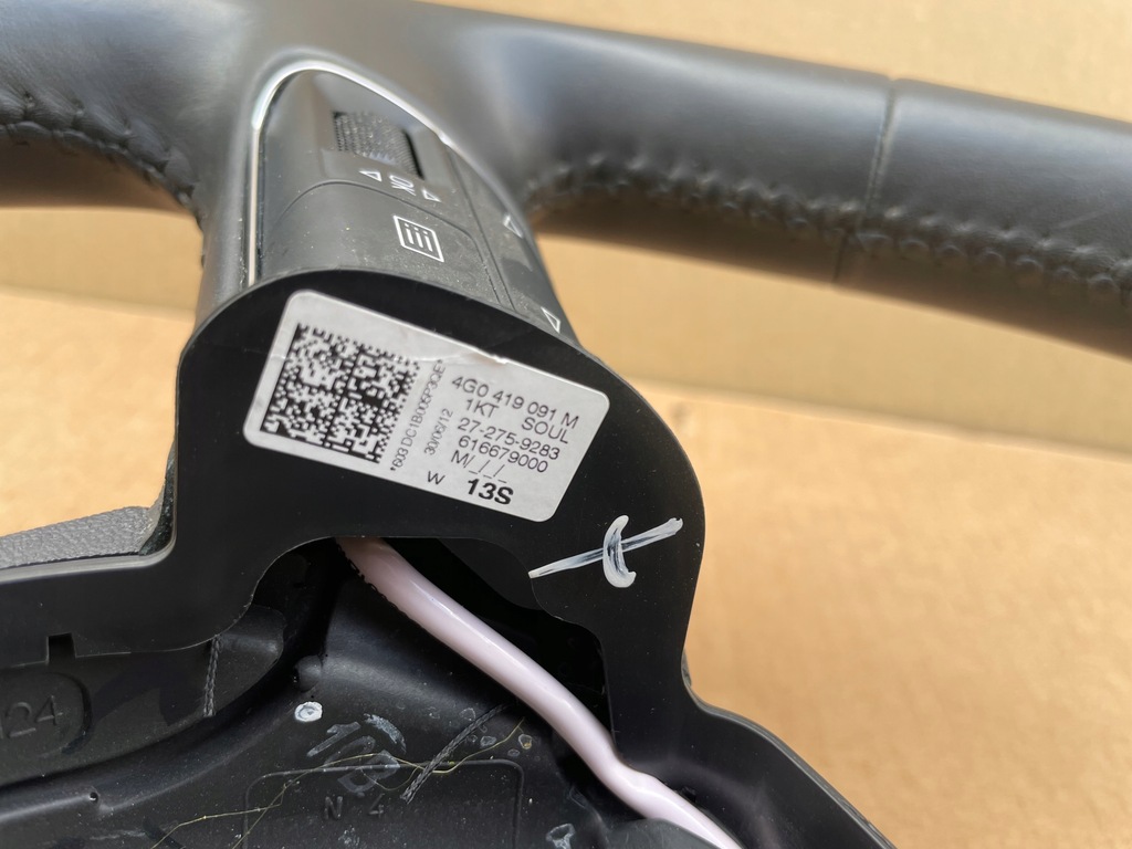 фото №7, Повітропровід audi a6 c7 4g0419091m шкіра jak nowa оригінал