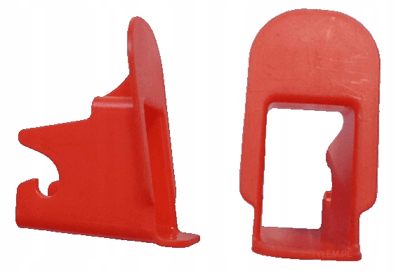 фото №1, Набір czerwonych nakładek/prowadnic isofix 2szt.
