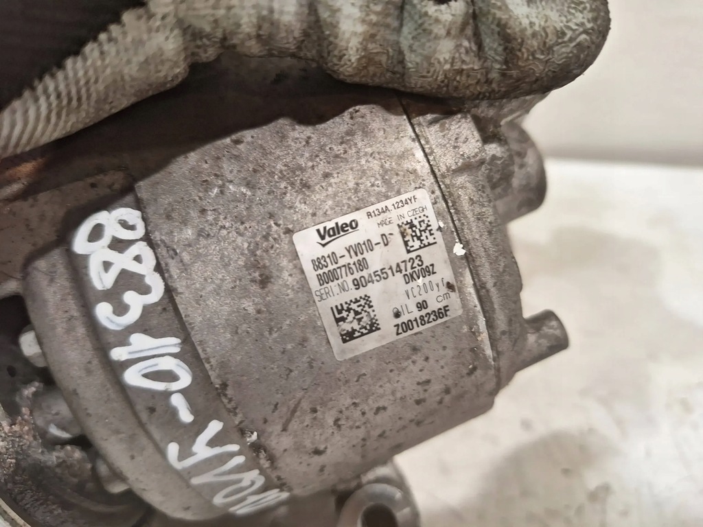 фото №5, Компрессор кондиционера valeo 88310-yv010-d peugeot 108 1.0 vti 14-