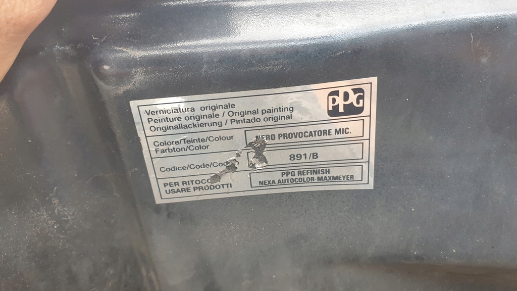 фото №4, Капот кришка двигуна fiat bravo ii