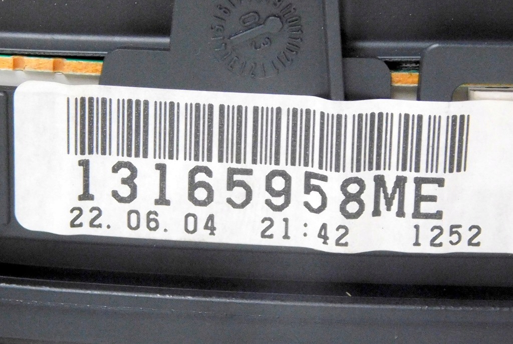 фото №6, Opel vectra c 1.9 cdti лічильник прилади спідометр 13165958me