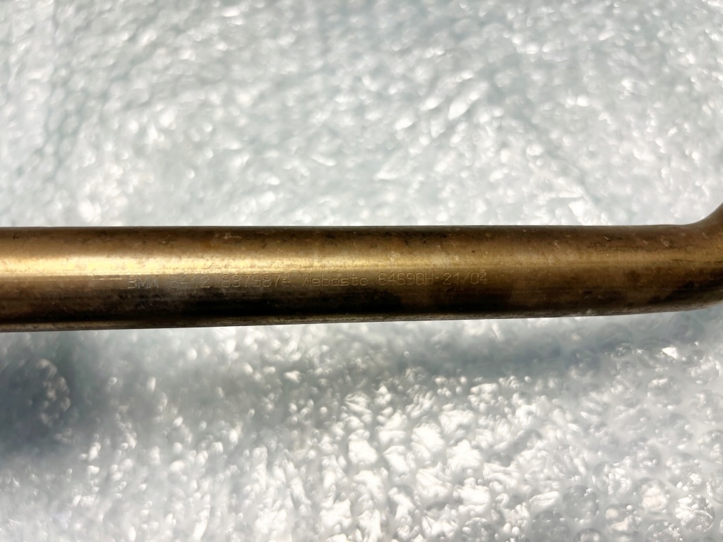 фото №4, Bmw e65 труба гасник вихлоп webasto обігрівач стояночний 8379874 64690h