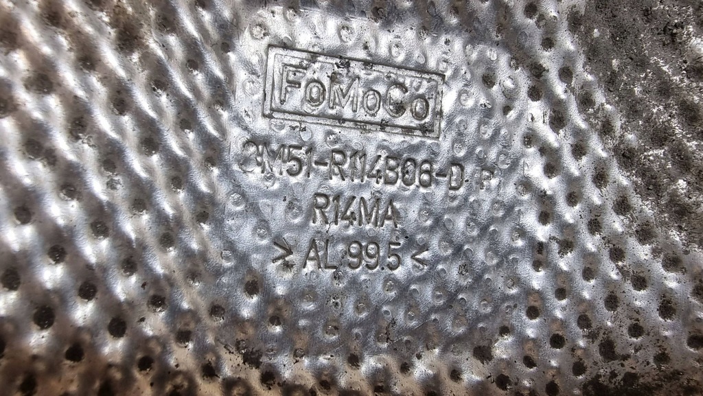 фото №10, Ford focus mk3 защита тепловая выхлоп 3m51r114b06d