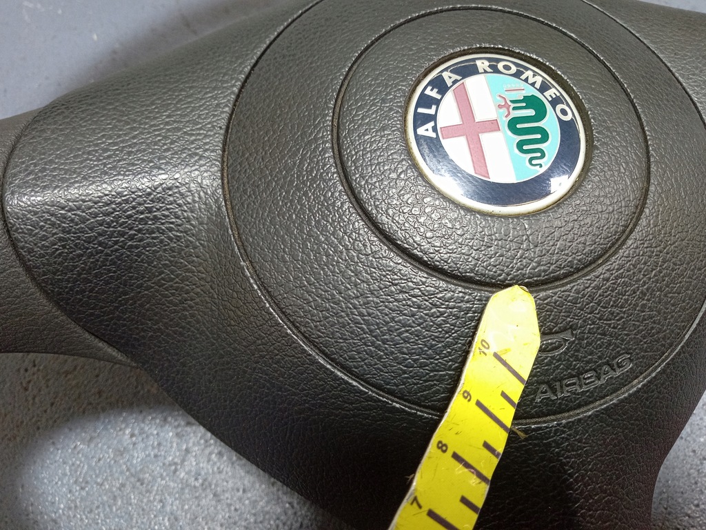 фото №4, Alfa romeo 156 воздуховод трёхспицевая подушка безопасности