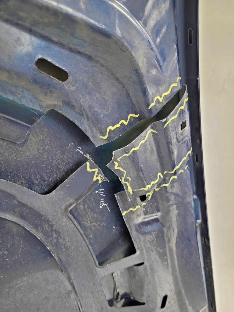 Капот skoda octavia 2 задний поколение 2004-2013 с Разборки