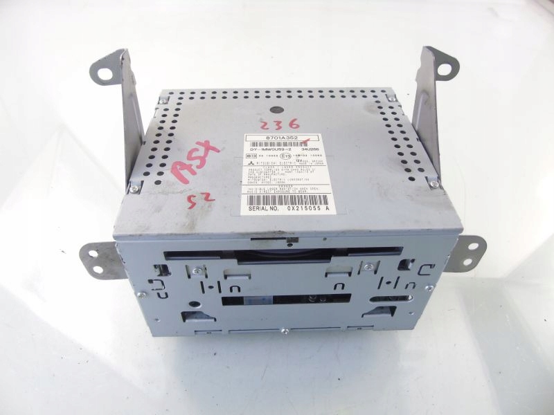 фото №1, Mitsubishi asx радио 8701a352