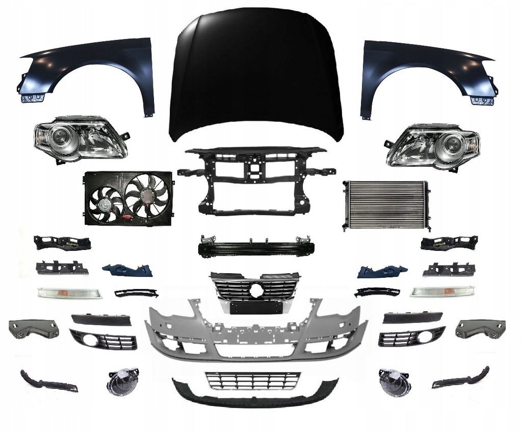фото №1, Volkswagen vw passat b6 2005-2010 крыло передний левый