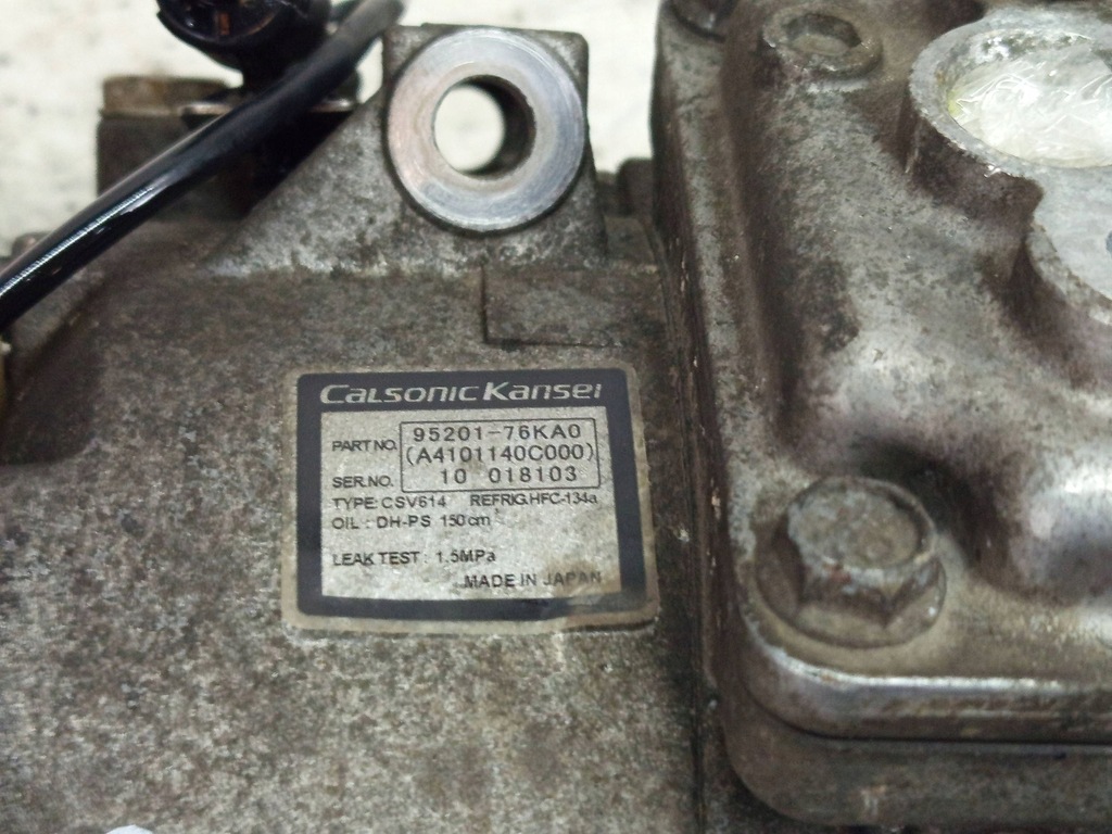 фото №6, Компресор кондиціонера suzuki grand vitara ii 2.4 95201-76ka0