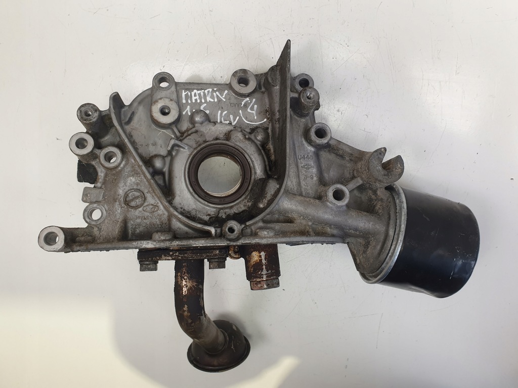 фото №1, Hyundai matrix 1.6 16v насос масла масляная