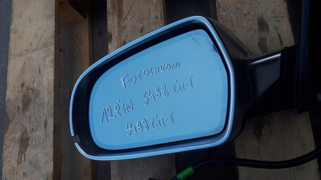 фото №10, S4 b8 lift зеркало левая левый перед фотохромный