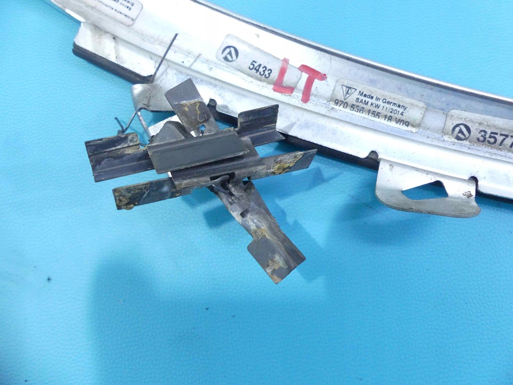 фото №12, Porsche panamera 970 молдинг двері хром ліва задня