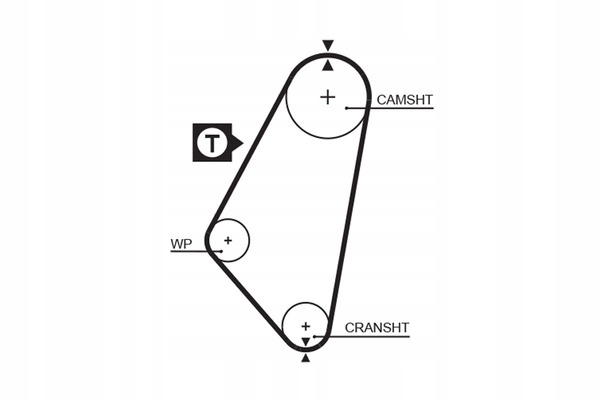 фото №8, Ремінь розподільного валу gates 5083
