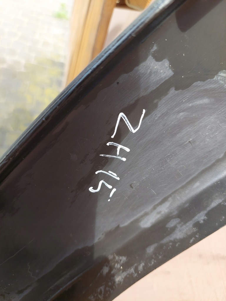 фото №12, Toyota rav4 rav-4 v 5 18- накладка-спойлер спойлер dól молдинг бампера передній перед