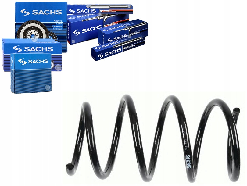 фото №1, Sachs 993 140 пружина подвеска