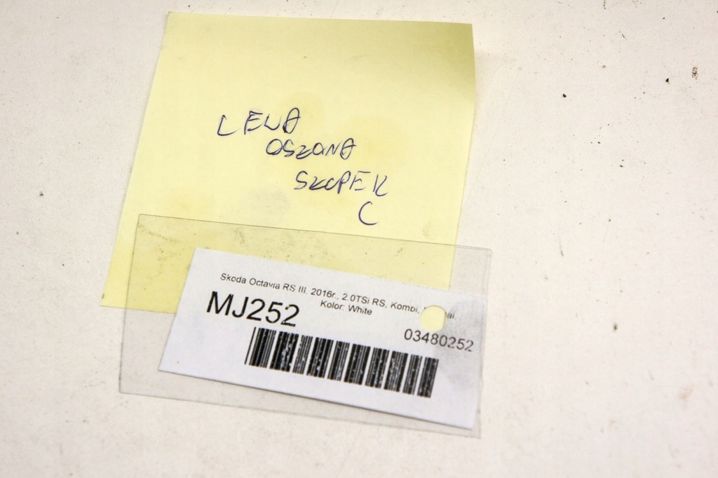 фото №6, Mj252 skoda octavia iii rs защита стойка левый задняя