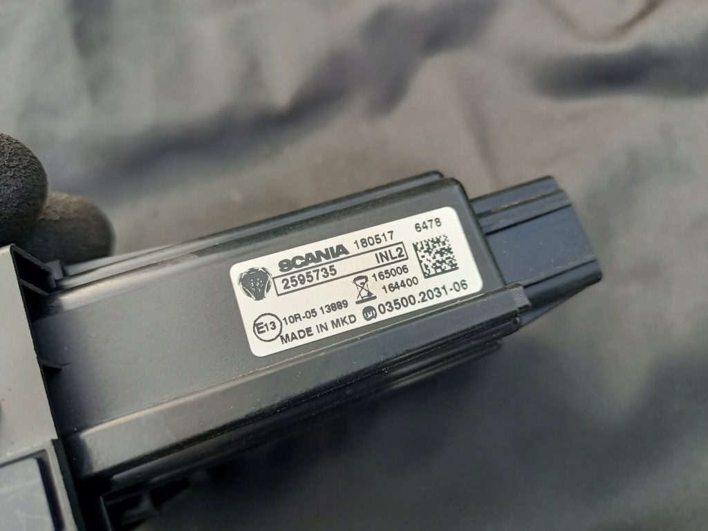 фото №2, Панель перемикачів scania r s освітлення кабіни 2595735